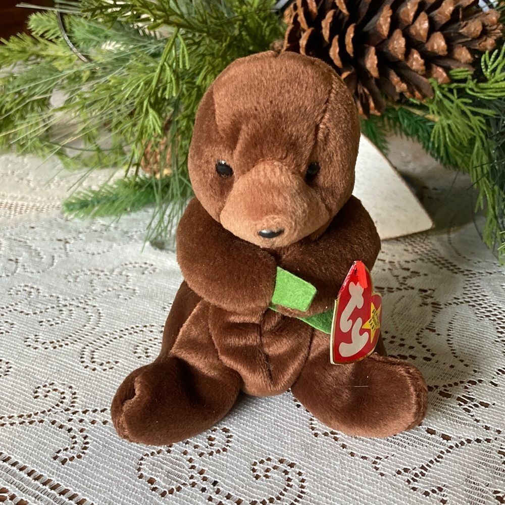 Ty Beanie Baby Seaweed 1996